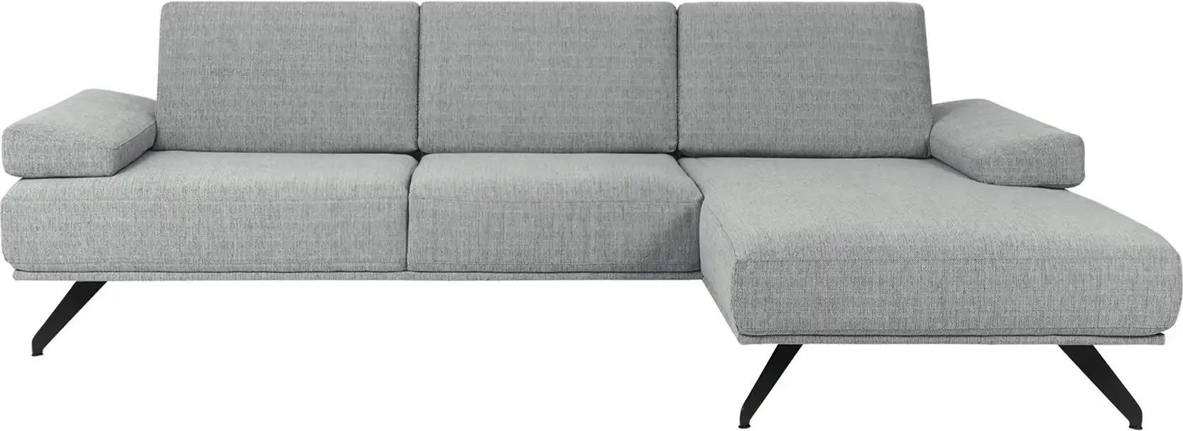 Thumbnail - SOHO Ecksofa  Gemma ¦ grau ¦ Maße (cm): B: 282 H: 84 T: 166.0 Polstermöbel > Sofas > 3-Sitzer - Höffner