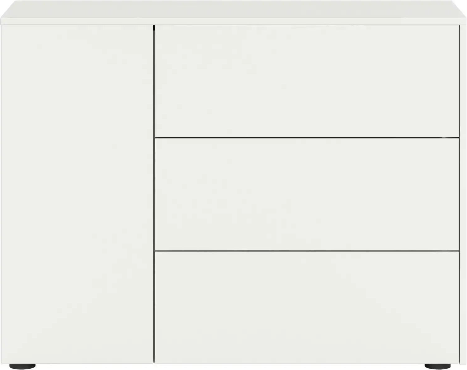 Sideboard Samso ¦ weiß ¦ Maße (cm): B: 105 H: 80 T: 37.0 Kommoden & Sideboards > Sideboards - Höffner