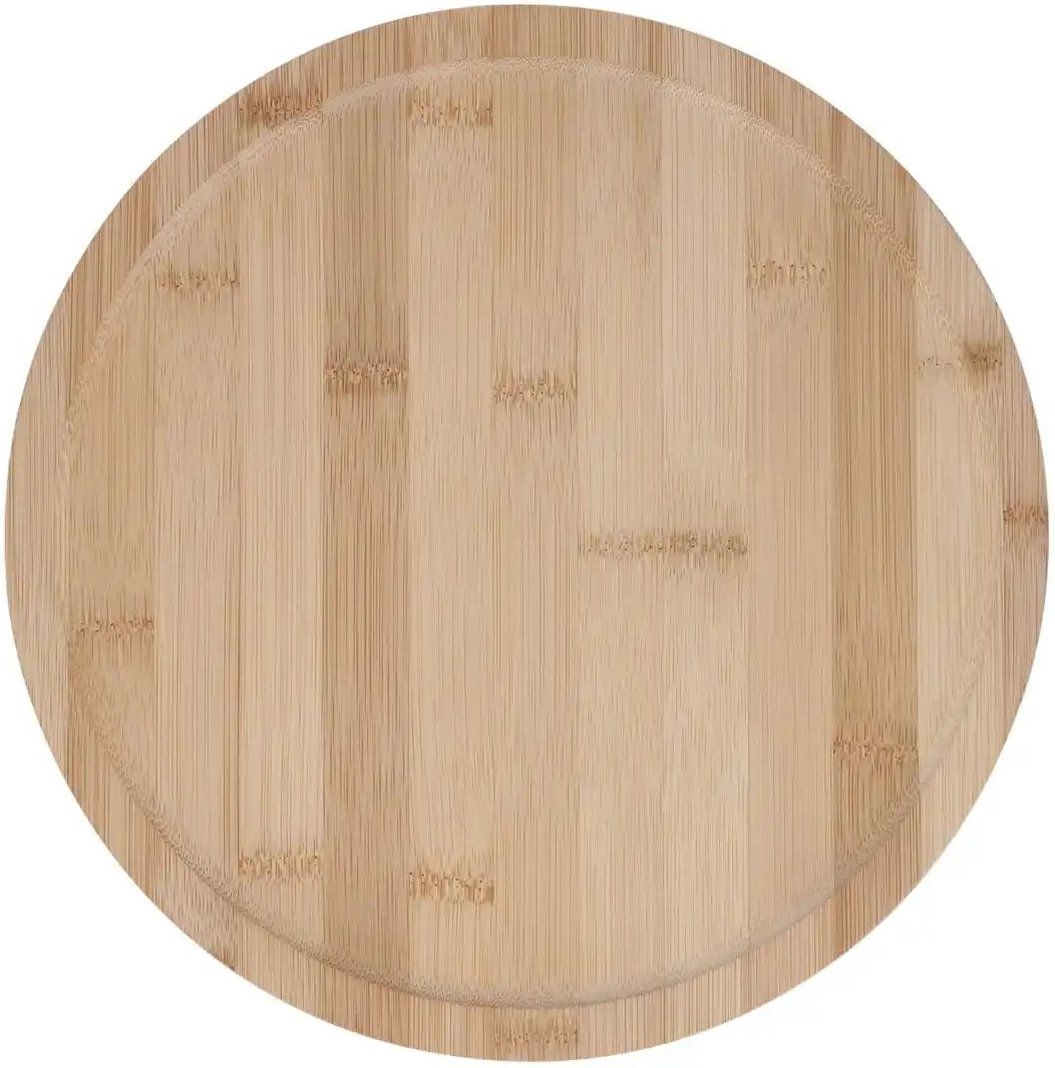KHG Bambus-Teller ¦ holzfarben ¦ Maße (cm): H: 1,8 Ø: 28.5 Geschirr > Einzelgeschirrteile - Höffner