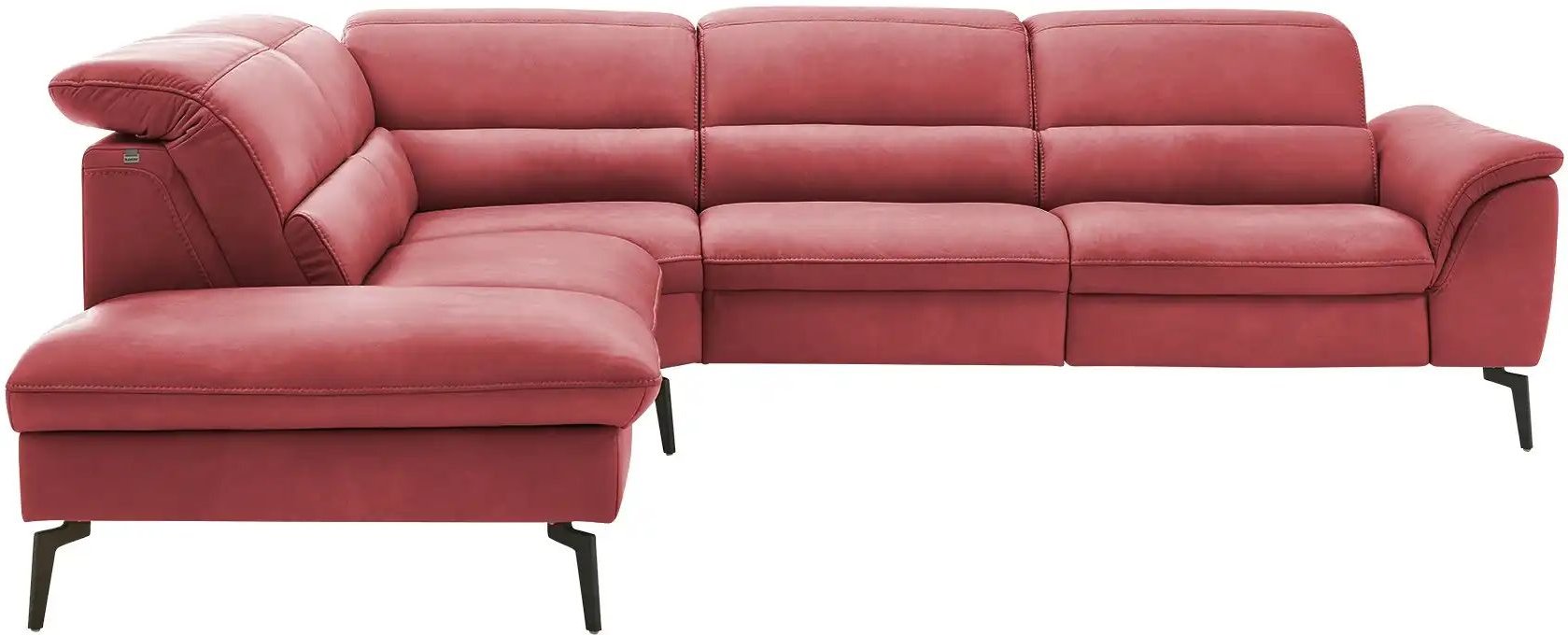 Hukla Ecksofa Luisa ¦ rot ¦ Maße (cm): B: 298 H: 106 T: 258.0 Polstermöbel > Sofas > Ecksofas - Höffner