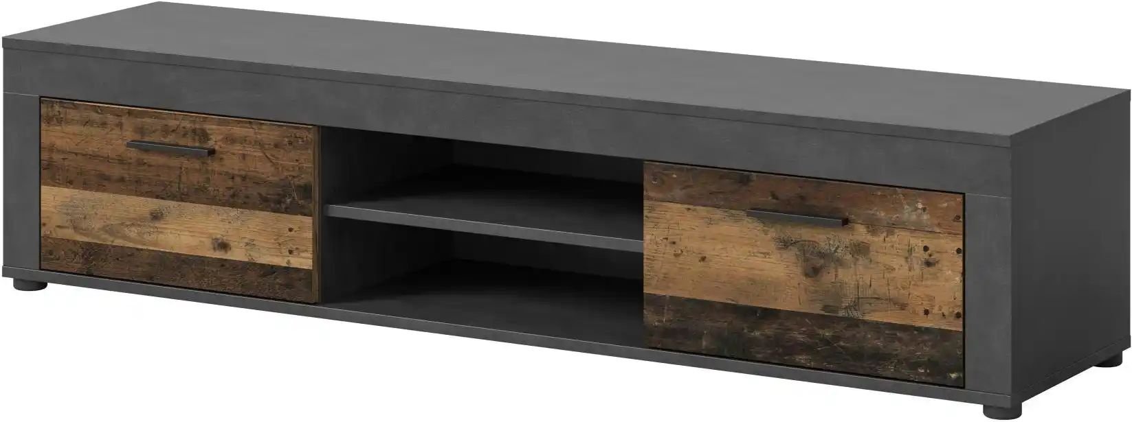 Lowboard Bardenas ¦ schwarz ¦ Maße (cm): B: 160 H: 37 T: 40.0 Kommoden & Sideboards > Lowboards - Höffner