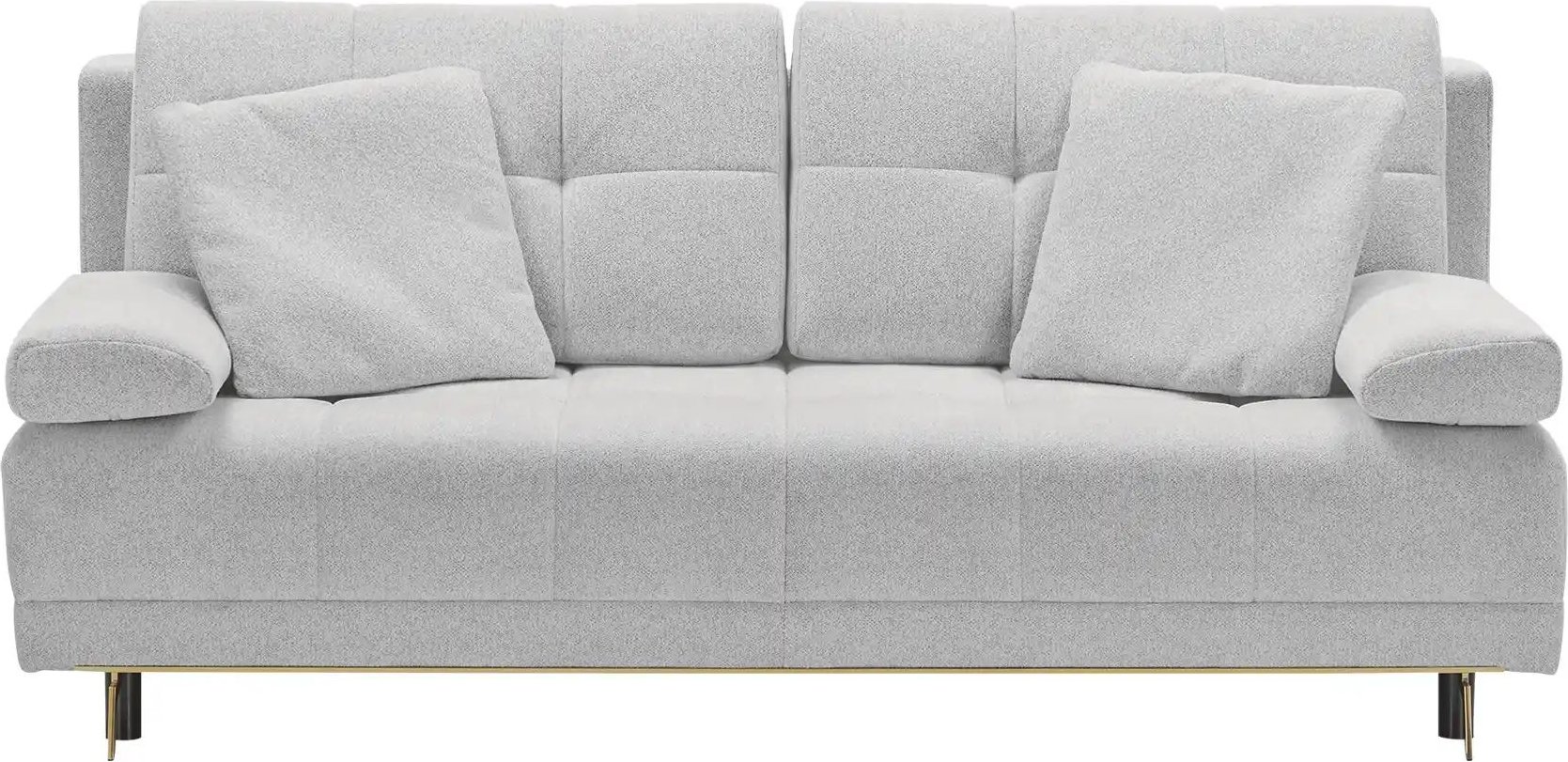Thumbnail - smart Schlafsofa Celina ¦ silber ¦ Maße (cm): B: 201 H: 95 T: 108.0 Polstermöbel > Sofas > 2-Sitzer - Höffner