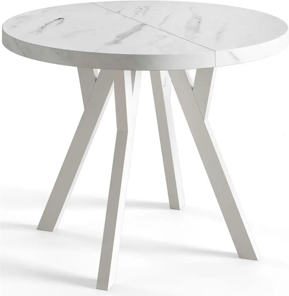 Esstisch ausziehbar Ove ¦ grau Ø: 120 Tische > Esstische > Esstische rund - Höffner