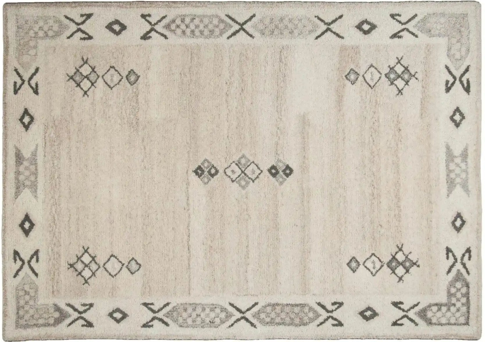 Thumbnail - THEKO Wollteppich Royal Berber ¦ beige ¦ Wolle ¦ Maße (cm): B: 60 H: 2 Teppiche > Bettumrandungen - Höffner