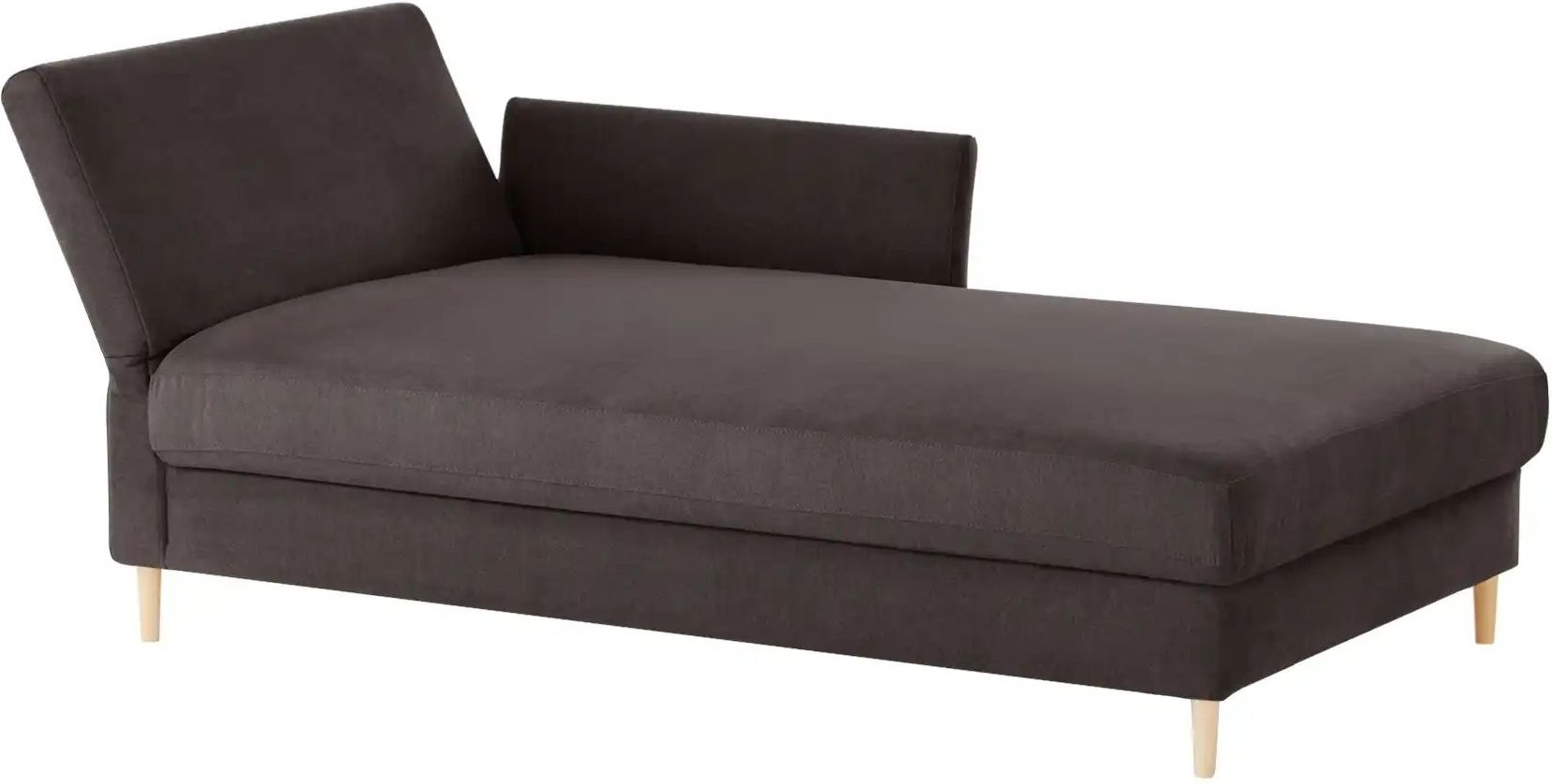 nehl Liege Easy ¦ braun ¦ Maße (cm): B: 220 H: 80 T: 96.0 Polstermöbel > Ottomanen & Recamiere - Höffner