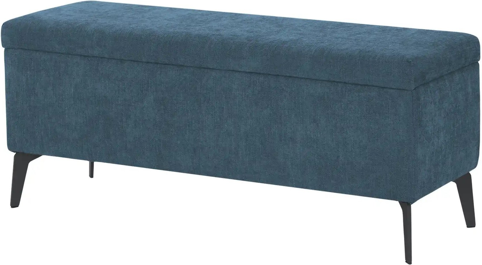 Wohnwert Bettbank mit Stauraum Dormian ¦ blau ¦ Maße (cm): B: 122 H: 52,5 T: 42.0 Bänke > Einzelbänke - Höffner