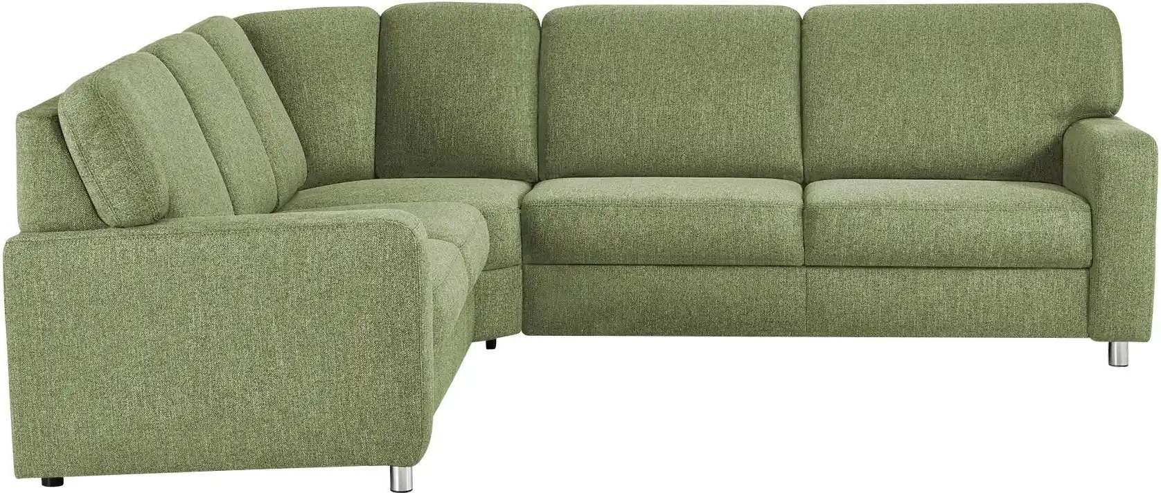 Thumbnail - smart Ecksofa Valencia ¦ grün ¦ Maße (cm): B: 236 H: 90 T: 266.0 Polstermöbel > Sofas > Ecksofas - Höffner