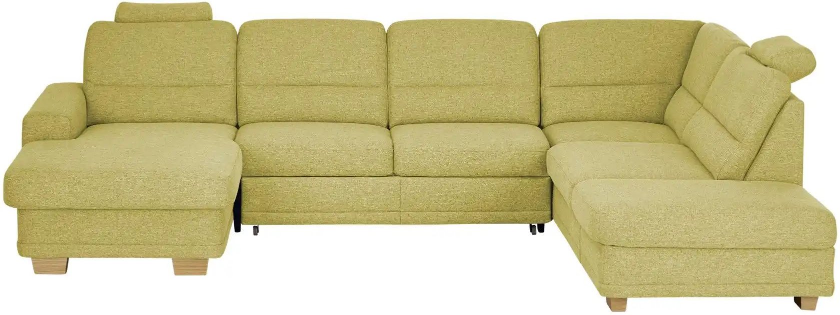 meinSofa Wohnlandschaft Marc ¦ grün ¦ Maße (cm): B: 311 H: 85 T: 234.0 Polstermöbel > Sofas > Schlafsofas - Höffner