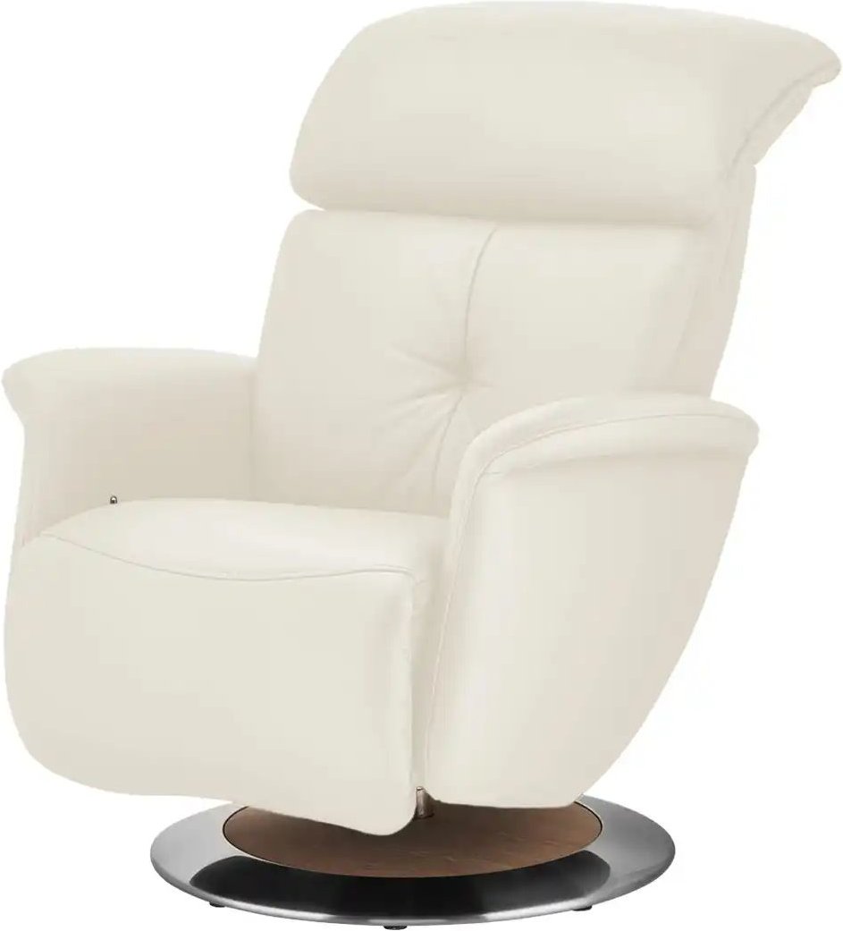 Thumbnail - himolla Funktionssessel Leder 7708 ¦ beige ¦ Maße (cm): B: 79 H: 97 T: 99.0 Polstermöbel > Sessel > Fernsehsessel - Höff...