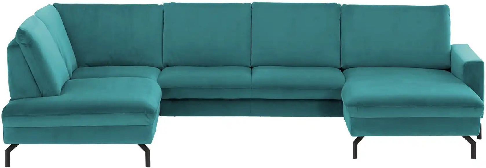 meinSofa Wohnlandschaft  Grace ¦ türkis/petrol ¦ Maße (cm): B: 332 H: 89 T: 220.0 Polstermöbel > Sofas > Wohnlandschafte...