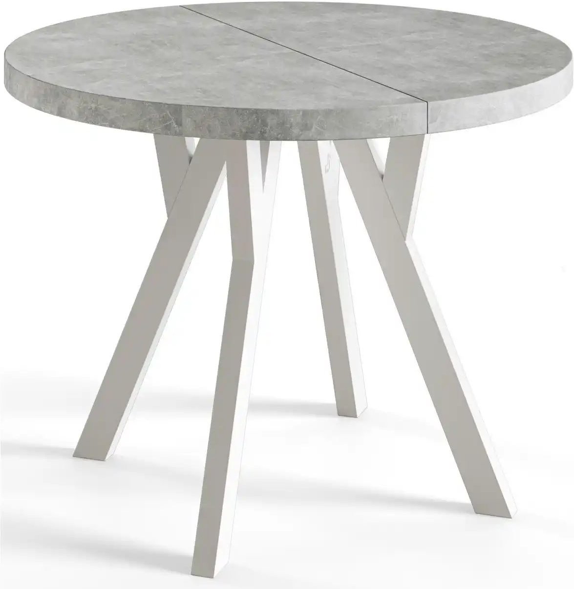 Esstisch ausziehbar Ove ¦ grau Ø: 90 Tische > Esstische > Esstische rund - Höffner