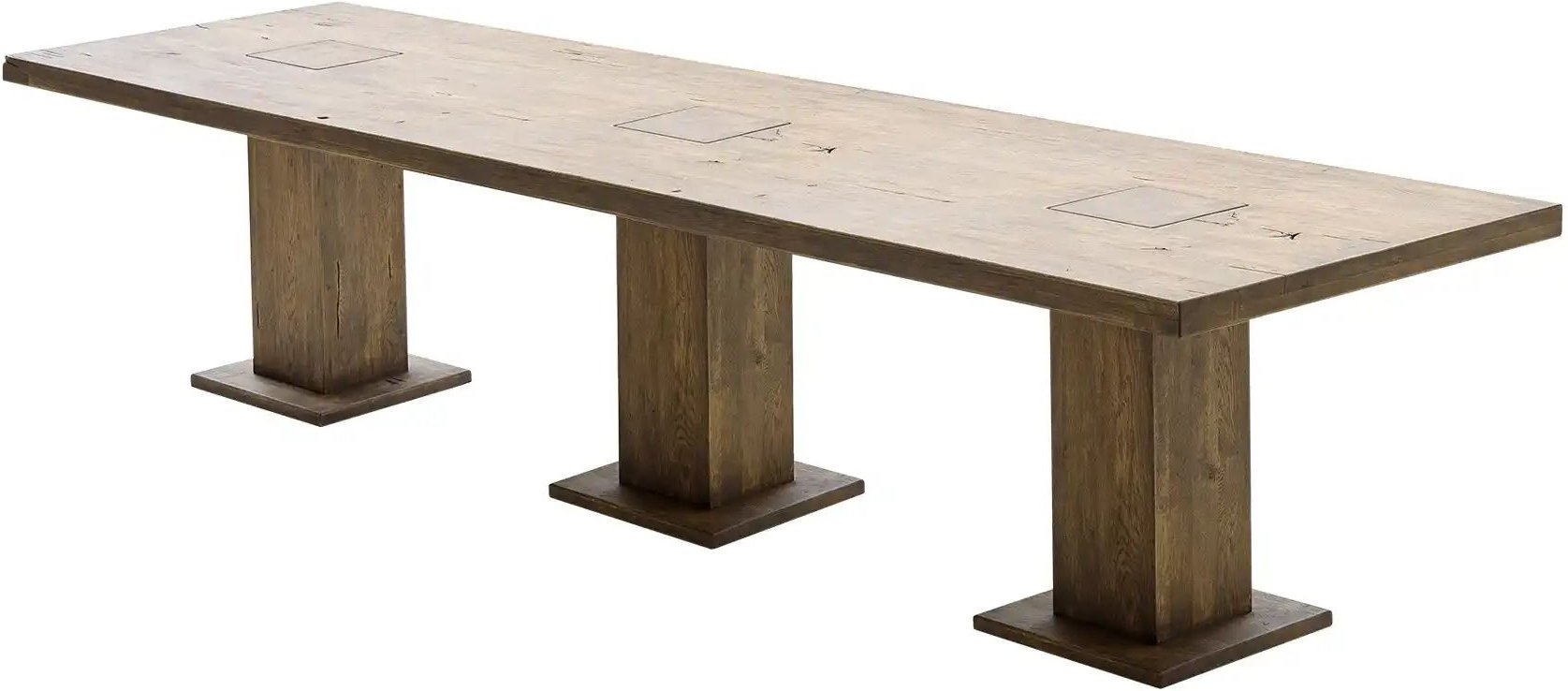 Woodford Säulentisch Moe ¦ holzfarben ¦ Maße (cm): B: 120 H: 76 Tische > Esstische > Esstische massiv - Höffner