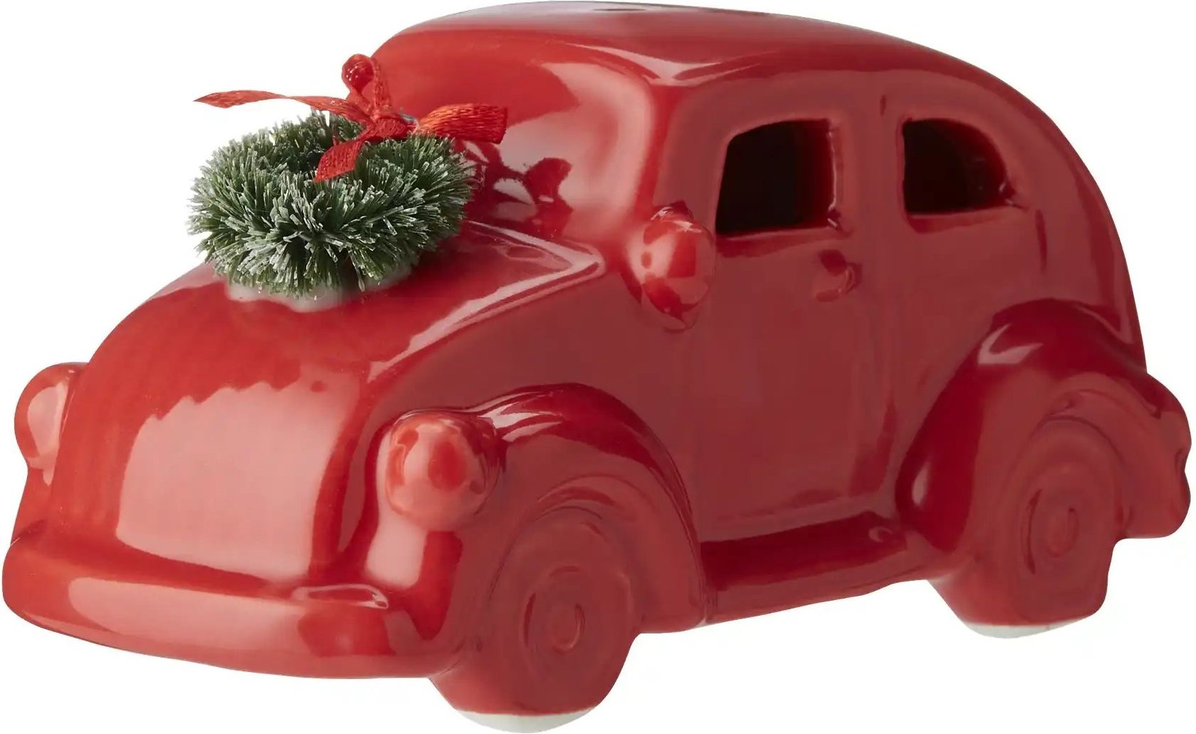 HOME STORY LED Auto ¦ rot ¦ Porzellan,Kunststoff ¦ Maße (cm): B: 6,3 H: 6,7 T: 14.0 Weihnachten - Höffner