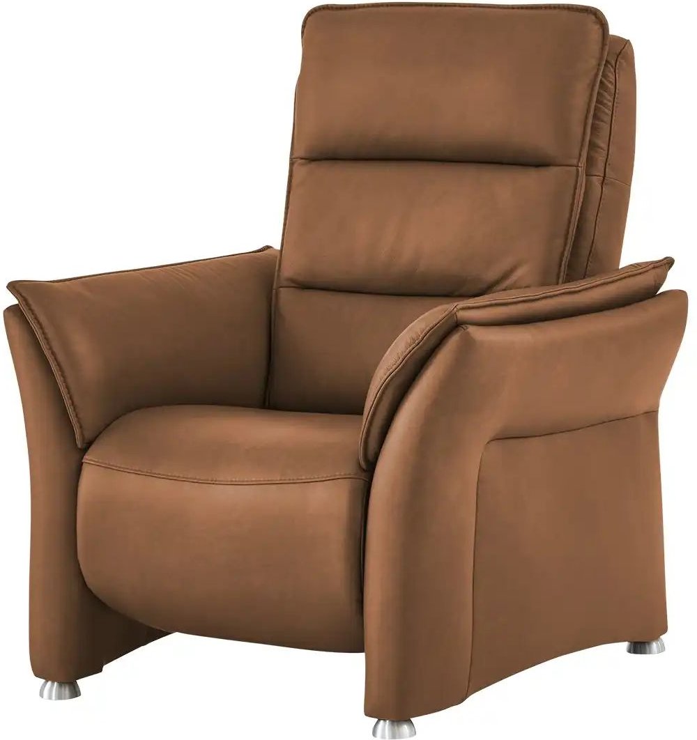 Hukla Sessel Echtleder Corina ¦ braun ¦ Maße (cm): B: 92 H: 112 T: 90.0 Polstermöbel > Sessel > Fernsehsessel - Höffner