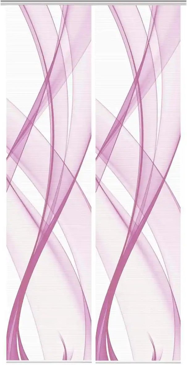 VISION S Schiebevorhang ¦ rosa/pink ¦ Synthetik ¦ Maße (cm): B: 60 H: 260 Gardinen & Rollos > Gardinen & Vorhänge > Sc...