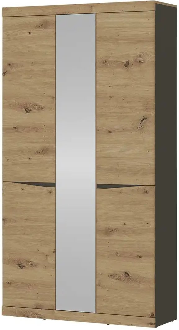 Garderobenschrank Turino Neo ¦ holzfarben ¦ Maße (cm): B: 103 H: 196,5 T: 39.9 Schränke > Dielenschränke - Höffner