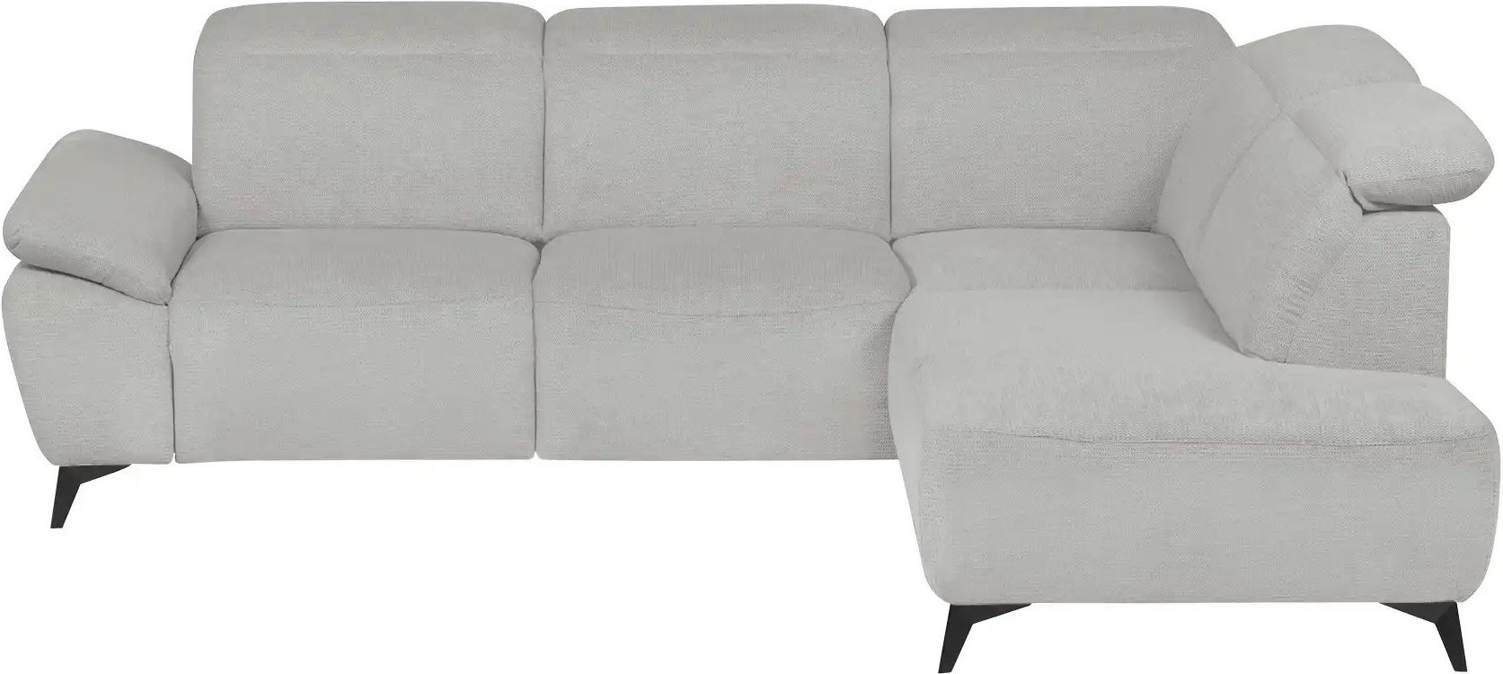 uno Ecksofa Belfast ¦ grau ¦ Maße (cm): B: 260 H: 100 T: 203.0 Polstermöbel > Sofas > Ecksofas - Höffner