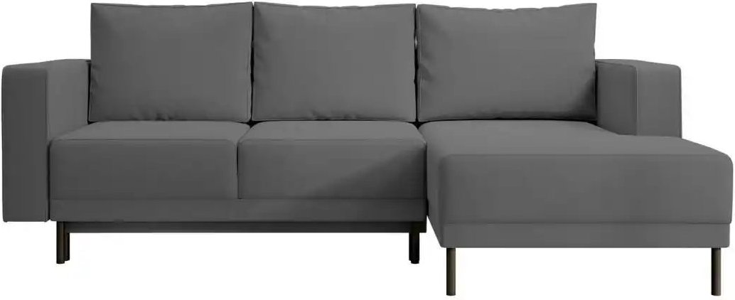 Selsey Ecksofa mit Schlaffunktion Rodario Mini ¦ grau ¦ Maße (cm): B: 241 H: 90 Polstermöbel > Sofas > Ecksofas - Höffne...