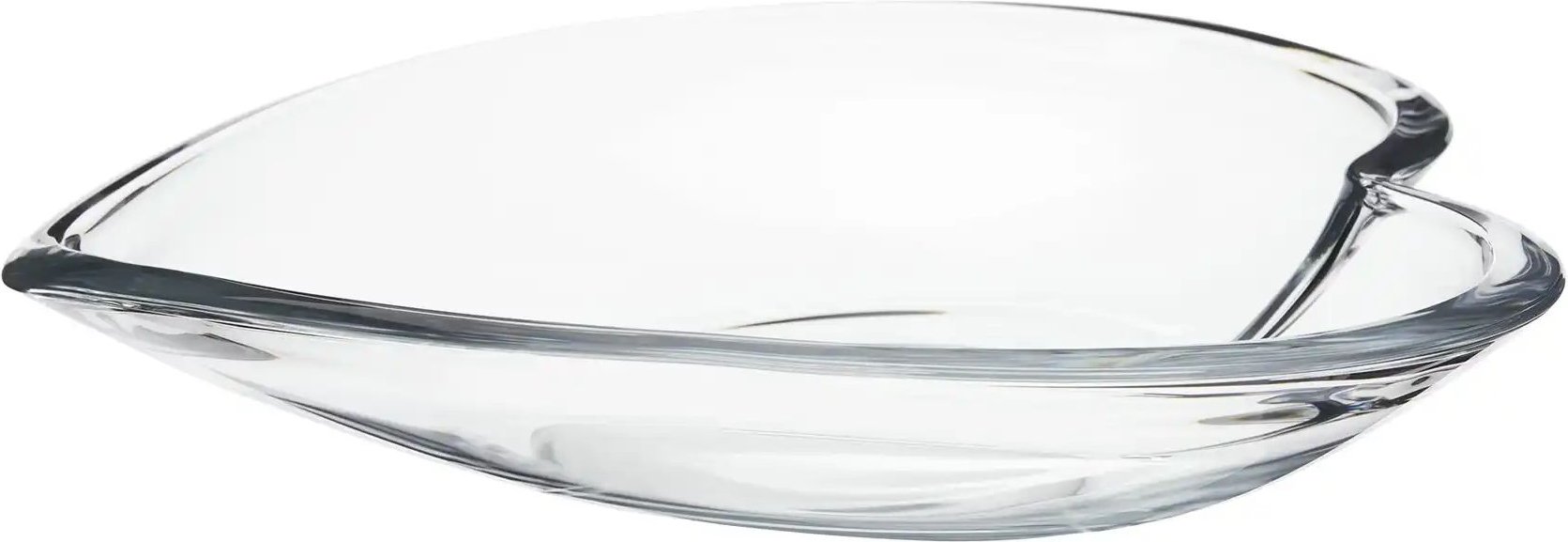 Deko Schale Herz ¦ transparent/klar ¦ Glas ¦ Maße (cm): H: 30,5 Ø: 30 Accessoires > Deko-Schalen - Höffner