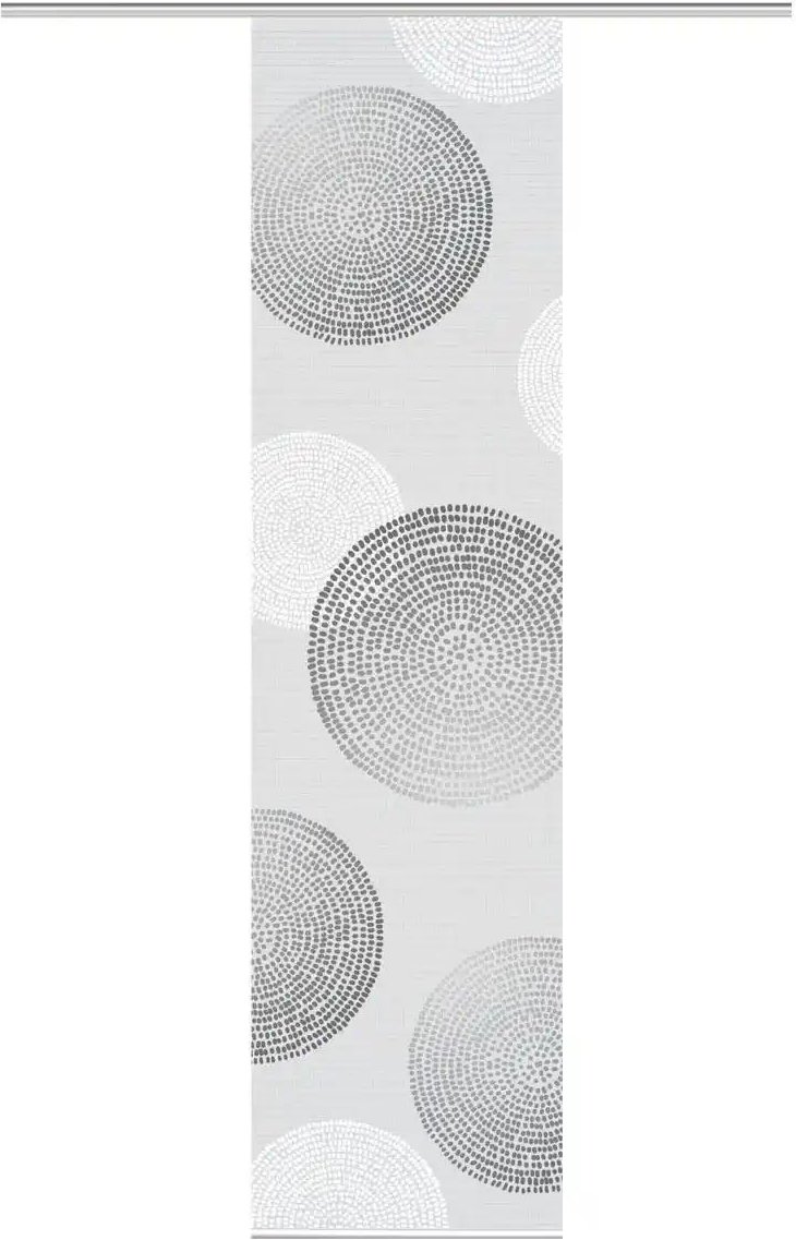 Thumbnail - HOME in green Schiebevorhang ¦ grau ¦ Synthetik ¦ Maße (cm): B: 60 H: 245 Gardinen & Rollos > Gardinen & Vorhänge > Sc...