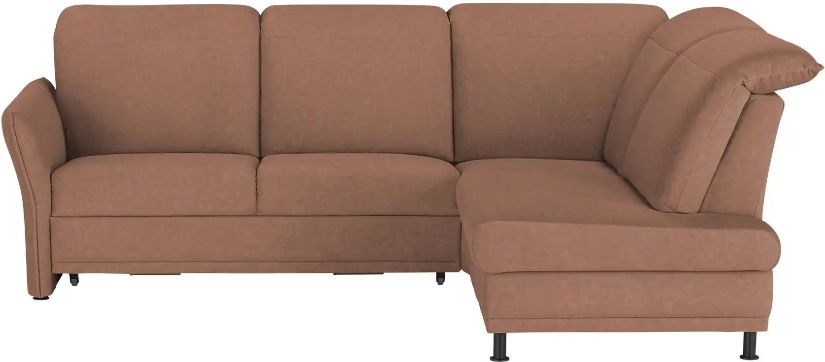 Thumbnail - Polstermöbel Oelsa Ecksofa Mallorca ¦ braun ¦ Maße (cm): B: 258 H: 92 T: 198.0 Polstermöbel > Sofas > Ecksofas - Höffne...