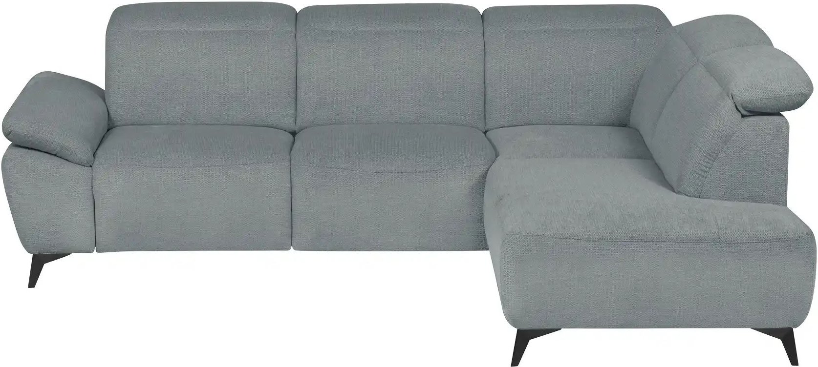 uno Ecksofa Belfast ¦ grau ¦ Maße (cm): B: 260 H: 100 T: 203.0 Polstermöbel > Sofas > Ecksofas - Höffner