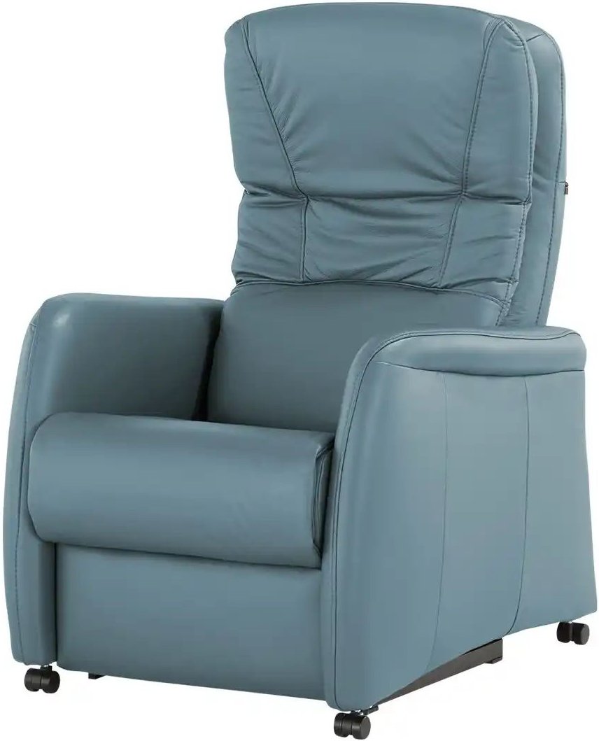 Hukla Ledersessel Tobias ¦ blau ¦ Maße (cm): B: 75 H: 105 T: 88.0 Polstermöbel > Sessel > Relaxsessel - Höffner