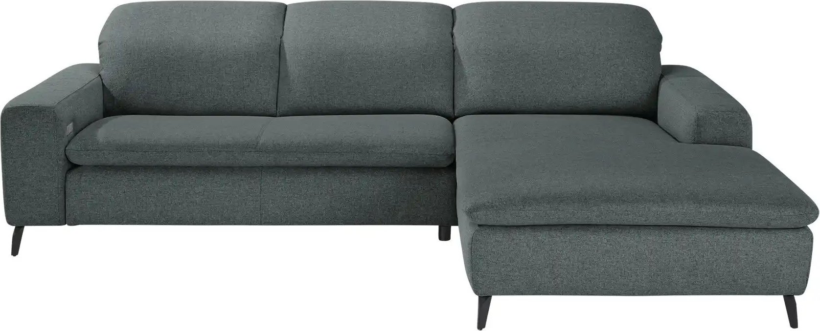 Jette Home Ecksofa aus Flachgewebe Jette Sense ¦ grau Polstermöbel > Sofas > Ecksofas - Höffner