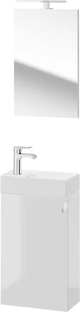 Gästebad Altmühlsee ¦ weiß ¦ Maße (cm): B: 40 H: 60 T: 21.0 Schränke > Badschränke > Komplett-Badkombinationen - Höffne...