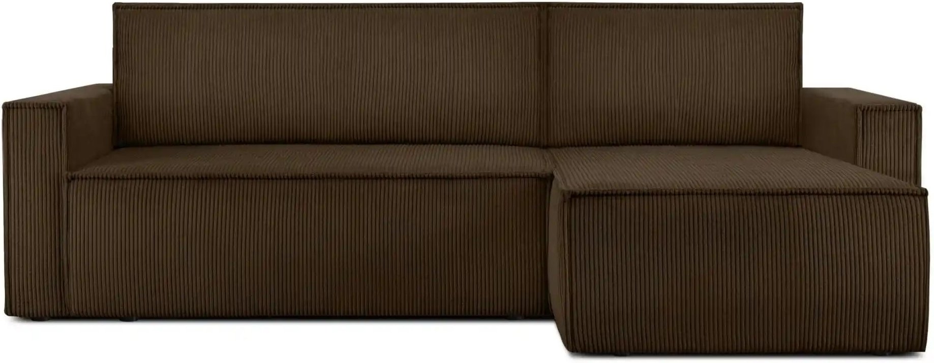 KONSIMO Ecksofa Napi ¦ braun ¦ Maße (cm): B: 246 H: 89 Polstermöbel > Sofas > 3-Sitzer - Höffner