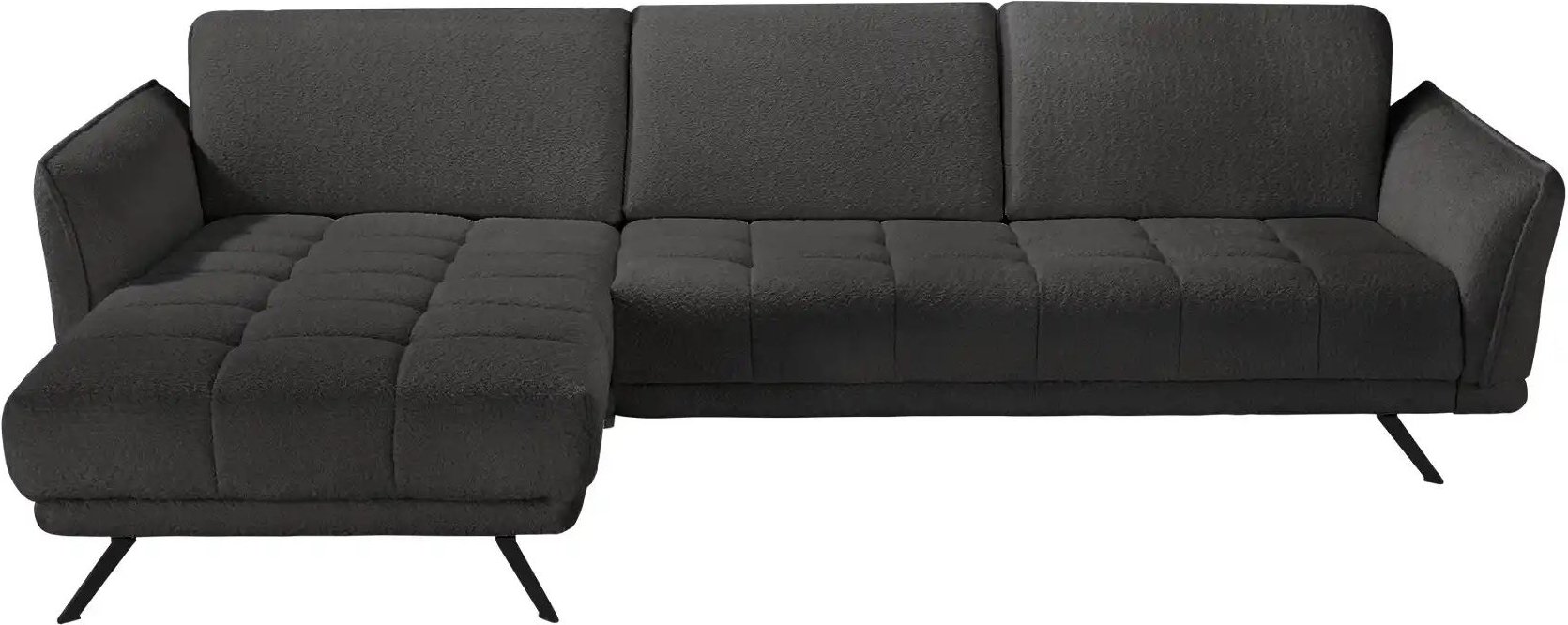 Lounge Collection Ecksofa  Joel ¦ schwarz ¦ Maße (cm): B: 285 H: 103 T: 178.0 Polstermöbel > Sofas > Ecksofas - Höffner