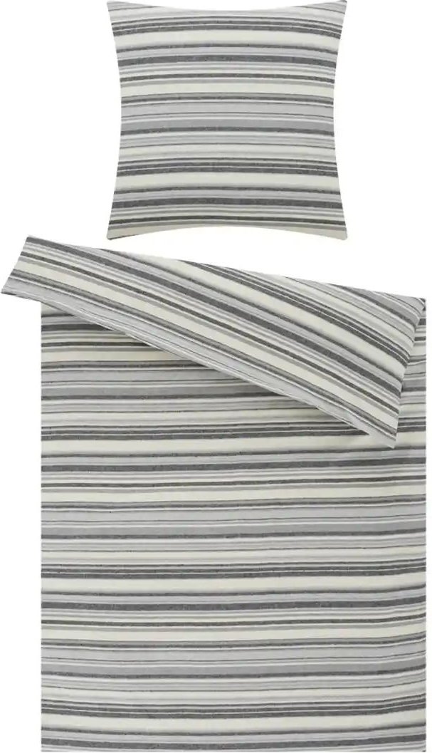 como superior Flanell Bettwäsche ¦ grau ¦ Maße (cm): B: 135 Bettwaren > Bettwäsche > Bettwäsche ganzjährig - Höffner