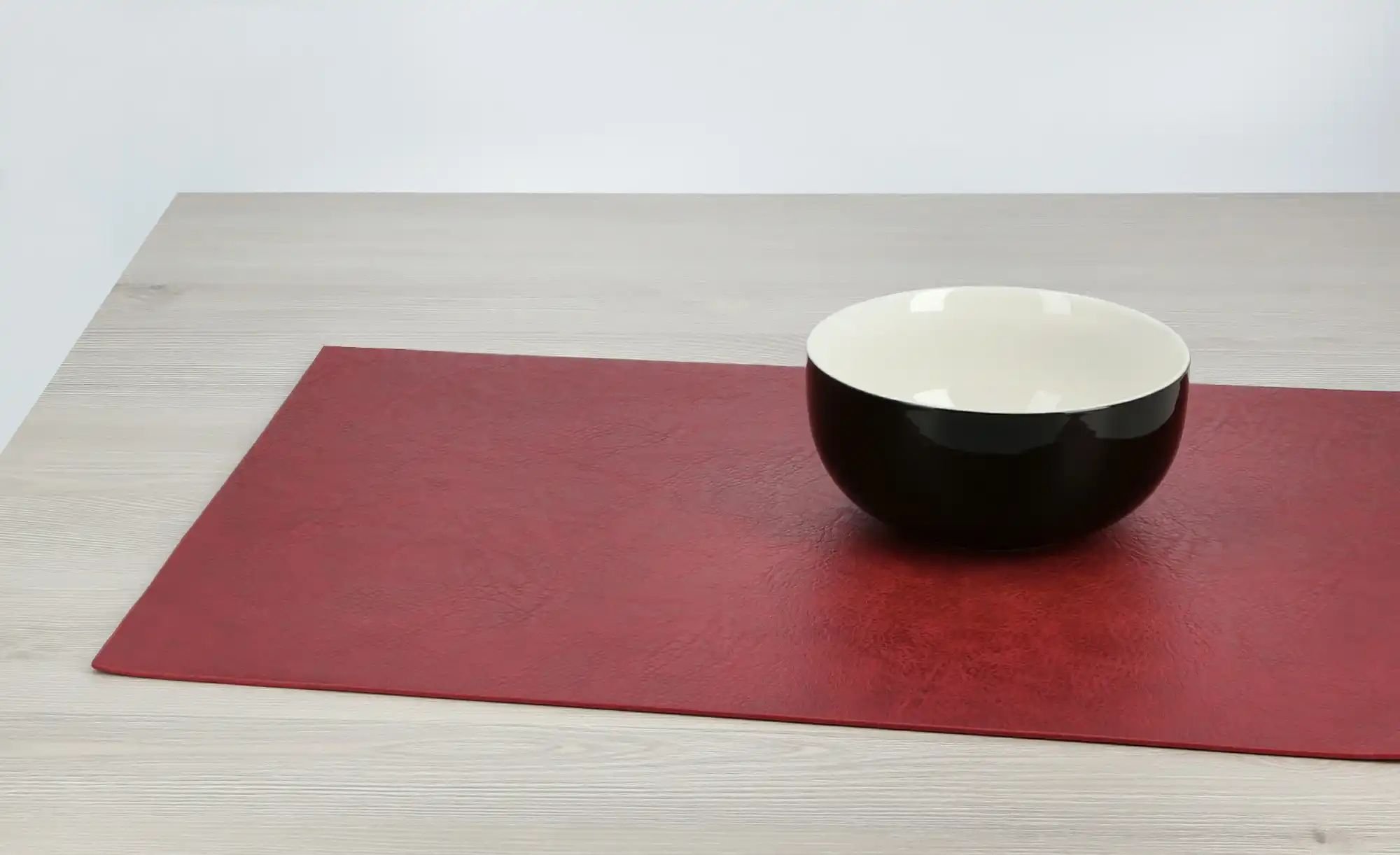 ASA SELECTION Platzdeckchen vegan leather ¦ rot ¦ Synthetik ¦ Maße (cm): B: 46 Tischwäsche & Küchentextilien > Platzset...