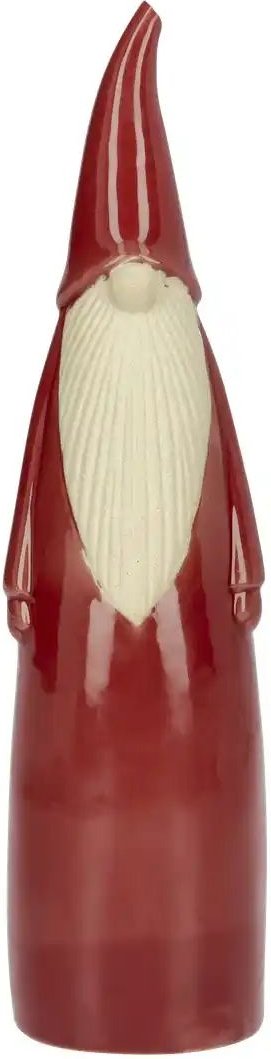 HOME STORY Figur Weihnachtsmann ¦ rot ¦ Steingut ¦ Maße (cm): B: 6,9 H: 27,2 T: 5.5 Weihnachten - Höffner