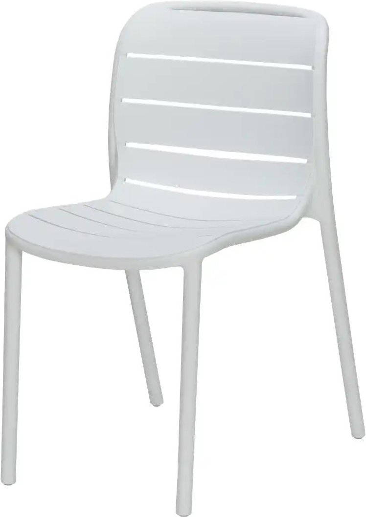 Stapelstuhl Cervo ¦ weiß ¦ Maße (cm): B: 43 H: 80,5 T: 56.5 Garten > Gartenmöbel > Gartenstühle - Höffner