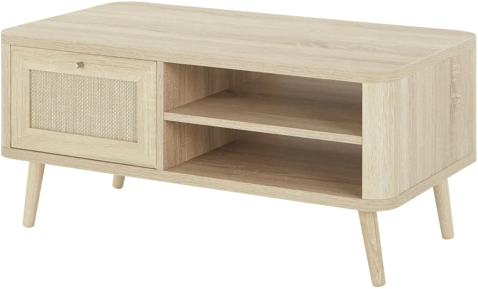 Roomers Couchtisch Rafia Premium ¦ holzfarben ¦ Maße (cm): B: 50 H: 42 Tische > Couchtische > Couchtische rechteckig - ...