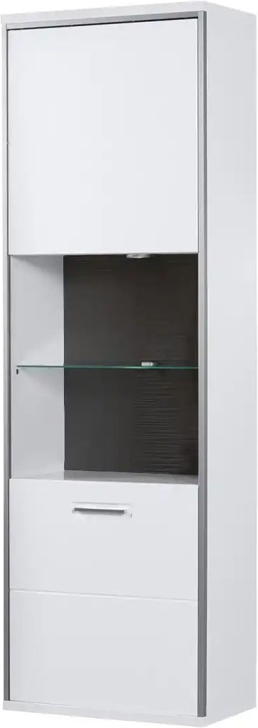 uno Vitrine Setto ¦ weiß ¦ Maße (cm): B: 64 H: 201 T: 38.0 Schränke > Vitrinen - Höffner