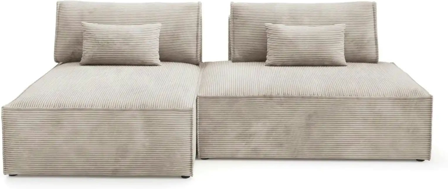Ecksofa modular Lucca ¦ beige ¦ Maße (cm): B: 236 H: 82 Polstermöbel > Sofas > Ecksofas - Höffner