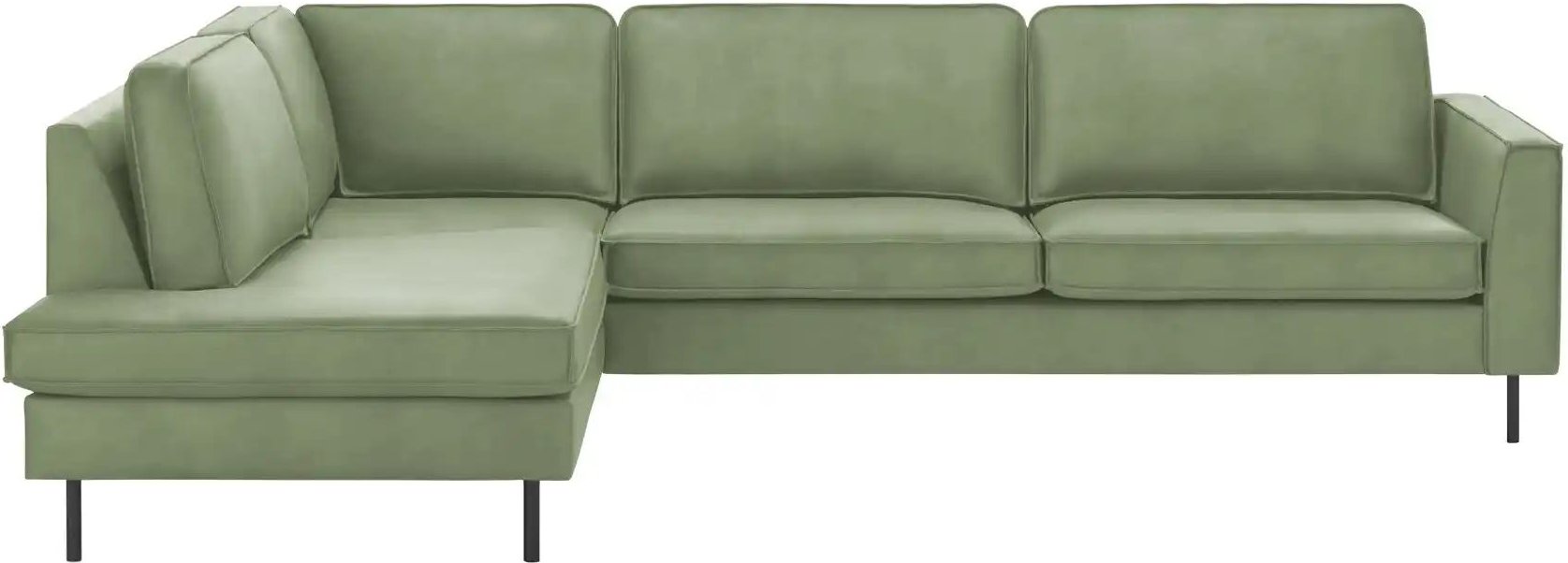 Thumbnail - SOHO Ecksofa Skaisa ¦ grün ¦ Maße (cm): B: 296 H: 85 T: 217.0 Polstermöbel > Sofas > 3-Sitzer - Höffner