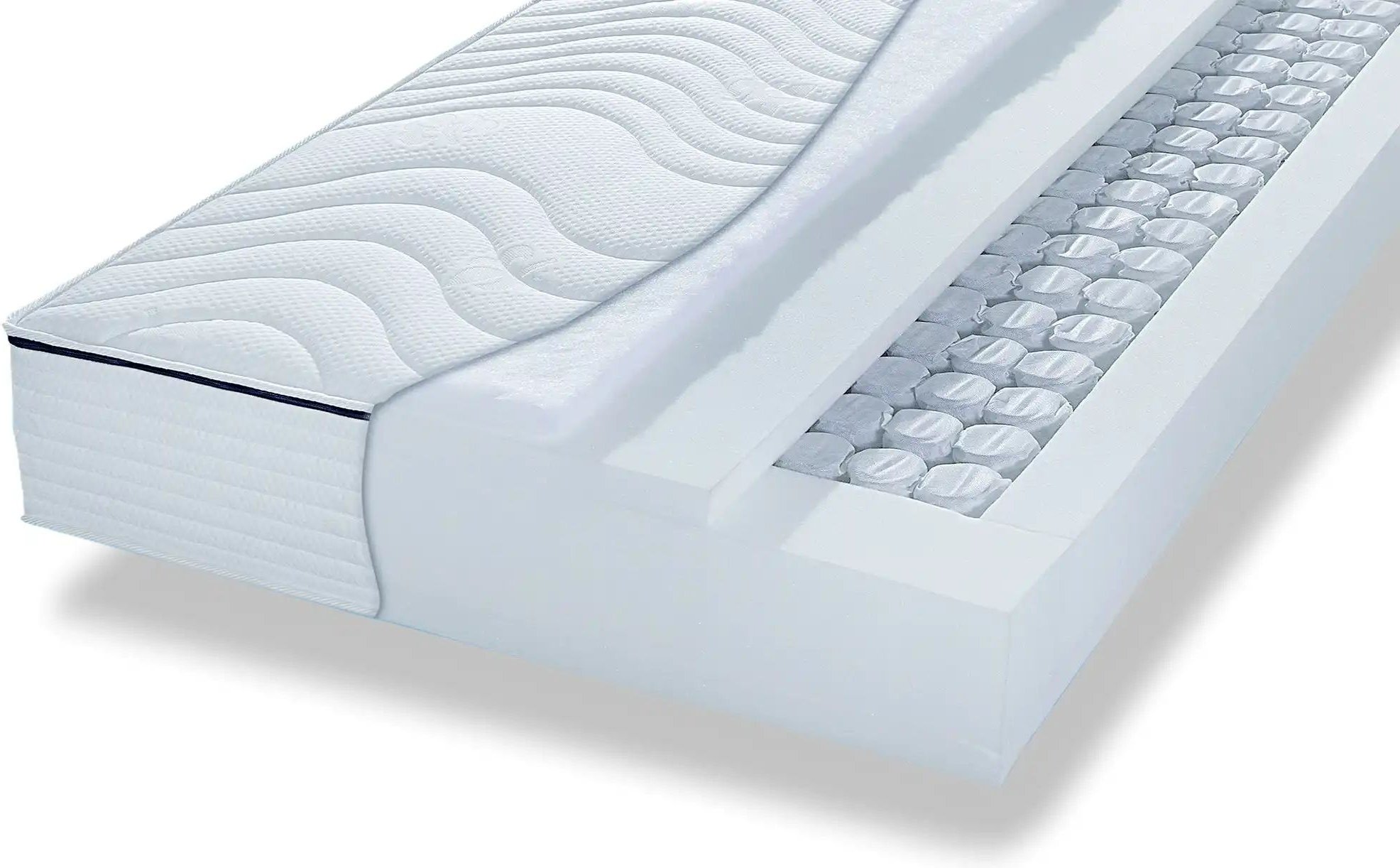 IRISETTE Tonnentaschenfederkern-Matratze Irisette Fehmarn TFK 500 ¦ weiß ¦ Maße (cm): B: 120 H: 24 Matratzen & Zubehör ...