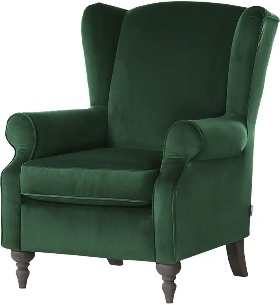 Ohrensessel Cozy ¦ grün ¦ Maße (cm): B: 83 H: 102 T: 87.0 Polstermöbel > Sessel > Ohrensessel - Höffner