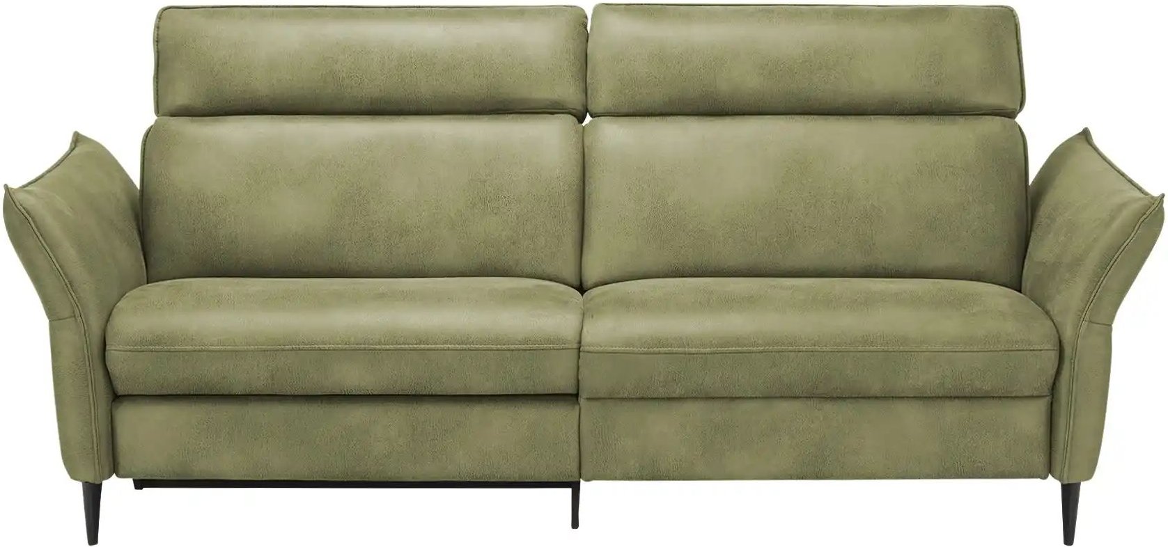 Hukla Sofa 3-sitzig  Solea ¦ grün ¦ Maße (cm): B: 224 T: 95.0 Polstermöbel > Sofas > 3-Sitzer - Höffner