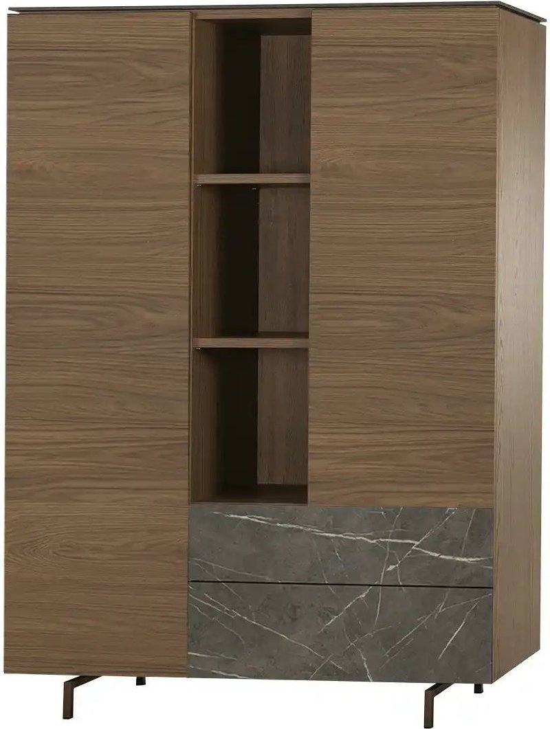 uno Standregal Stone ¦ holzfarben ¦ Maße (cm): B: 124 H: 170 T: 45.0 Regale > Standregale - Höffner