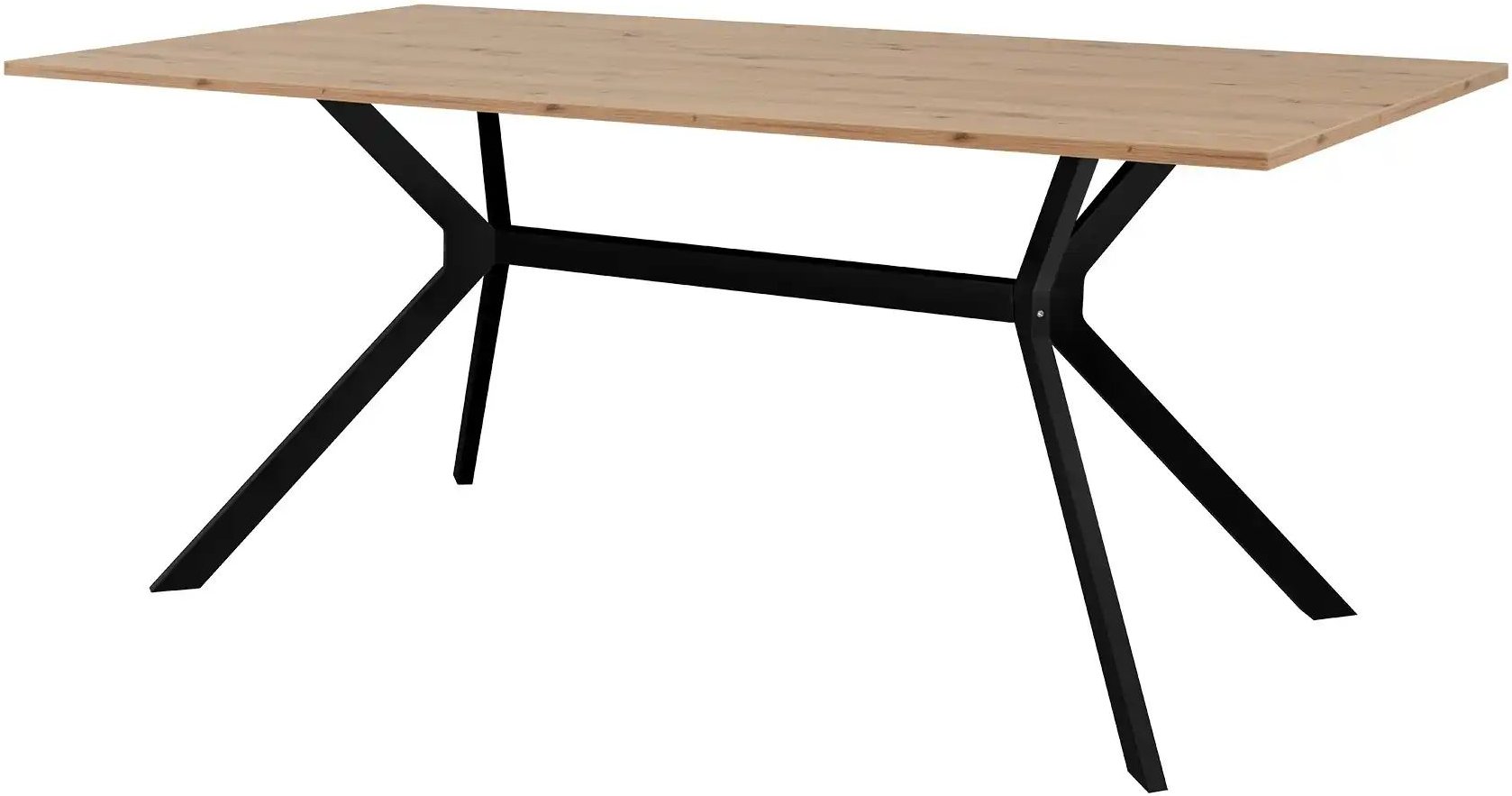 Esstisch 180 - 90 cm Oskar ¦ holzfarben ¦ Maße (cm): B: 90 H: 75 Tische > Esstische > Esstische eckig - Höffner