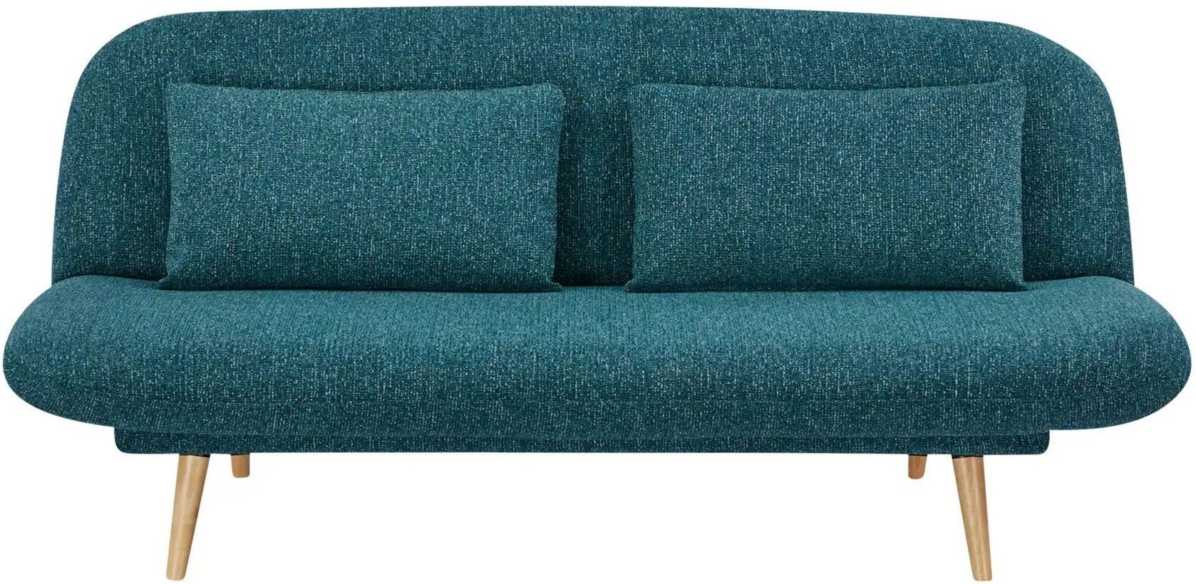 Schlafsofa Adelena ¦ türkis/petrol ¦ Maße (cm): B: 190 H: 79 T: 81.0 Polstermöbel > Sofas > 2-Sitzer - Höffner