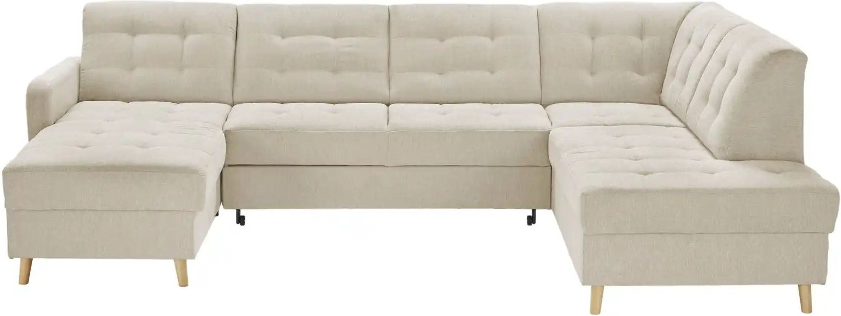 Wohnlandschaft Venus ¦ beige ¦ Maße (cm): B: 299 H: 88 T: 195.0 Polstermöbel > Sofas > Wohnlandschaften - Höffner