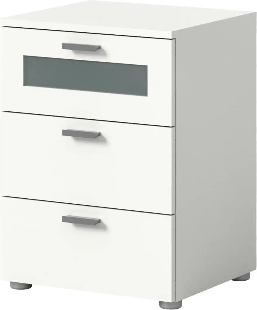 Nachtkommode Xeno ¦ weiß ¦ Maße (cm): B: 45 H: 60 T: 40.0 Tische > Nachttische - Höffner
