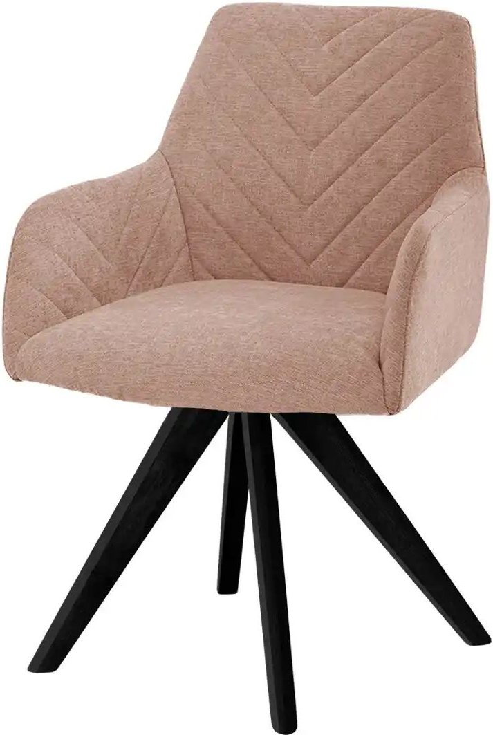 Woodford Esszimmerstuhl Delhi ¦ rosa/pink ¦ Maße (cm): B: 61 H: 88 T: 66.5 Stühle > Küchenstühle > Küchenstühle mit Arm...