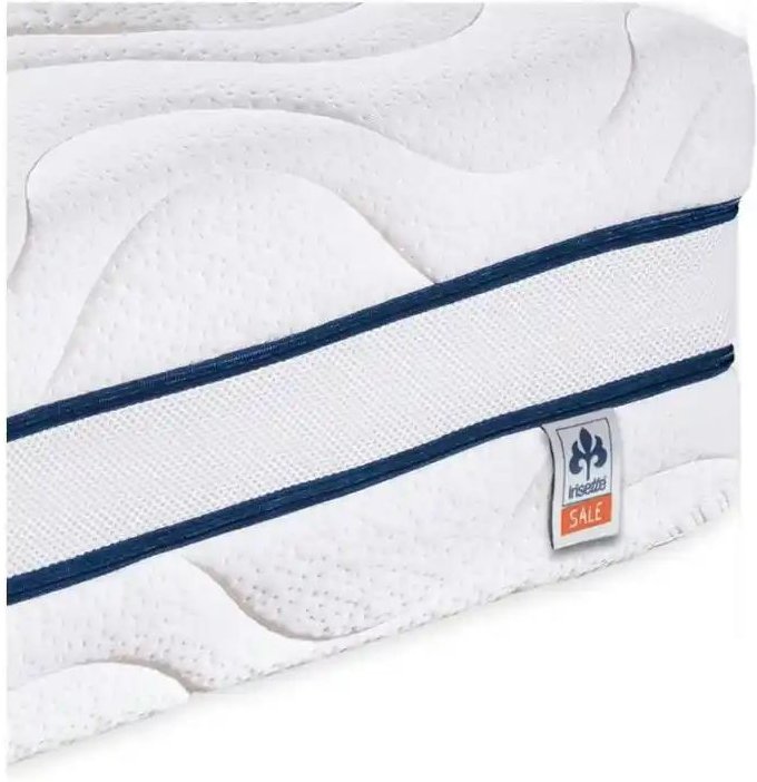 IRISETTE 7-Zonen-Kaltschaumkernmatratze Grömitz ¦ weiß ¦ Maße (cm): B: 180 H: 24 Matratzen & Zubehör > Matratzen-Arten ...