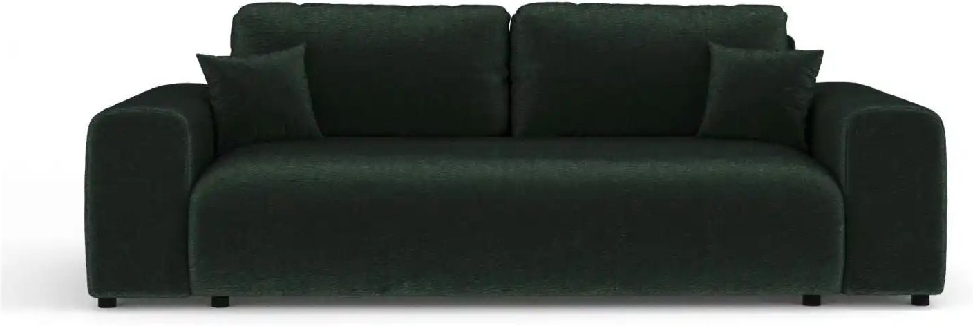 Einzelsofa ¦ grün ¦ Maße (cm): B: 213 H: 79 Polstermöbel > Sofas > 3-Sitzer - Höffner